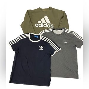 Mens Adidas assorted lot Sweatshirt, Jersey style shirts